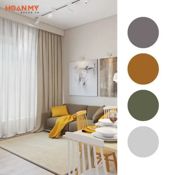 MÀU SƠN THEO PHONG THỦY 